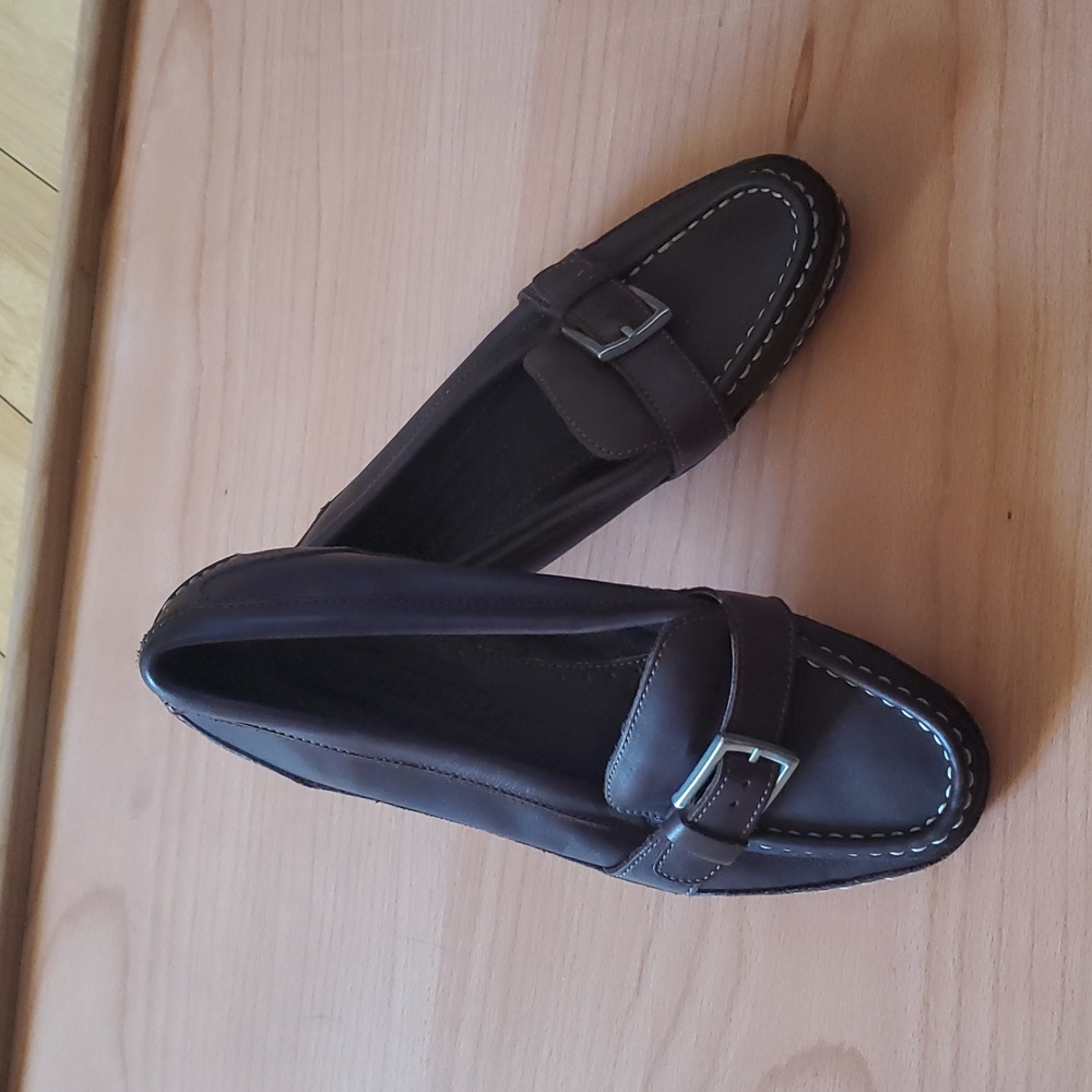 St John's Bay moccasins size 7 1/2 Brown color